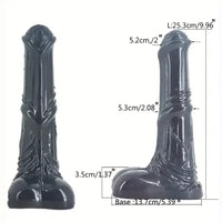 9.96in Realistic Horse Cock Big Animal Dildo For G Spot Vaginal Stimulate