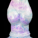 9.96in Soft Silicone Big Knot Petal Horse Dildo For Women Masturbation