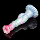 9.96in Soft Silicone Big Knot Petal Horse Dildo For Women Masturbation
