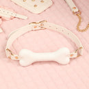 BDSM Lace Maid Leather Bondage Kit Flirting Sex Tool 6PCS