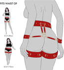 6PCS Sex Bondage BDSM Kit with Adjustable Cuffs Blindfold SM Games For Couple