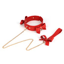 BDSM Bowknot PU Leather Bondage Kits Accessories