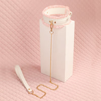 BDSM Lace Maid Leather Bondage Kit Flirting Sex Tool 6PCS