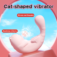 Yoga Cat Suction Clitoral G-spot Vibrator APP Remote Control