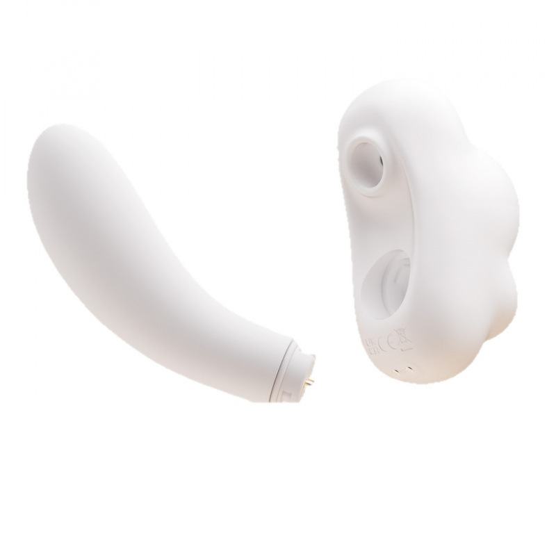 Cloud 2-in-1 Detachable Clitoral Suction & G-Spot Thrusting Vibrator