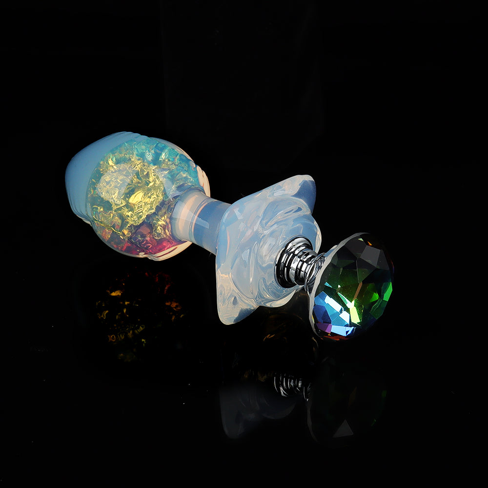 Aurora Crystal Anal Plugs - 6 Styles & Component Options