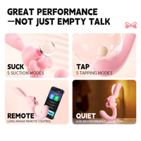 Wanwan Bunny Sucking & Flapping G-spot Rabbit Vibrator