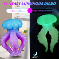 Fantasy Octopus Tentacle Jellyfish Silicone Anal Plug