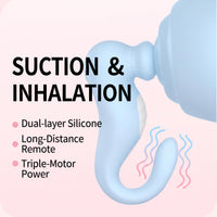 Seahorse Triple-Motor Clitoral Suction & G-Spot Vibrator