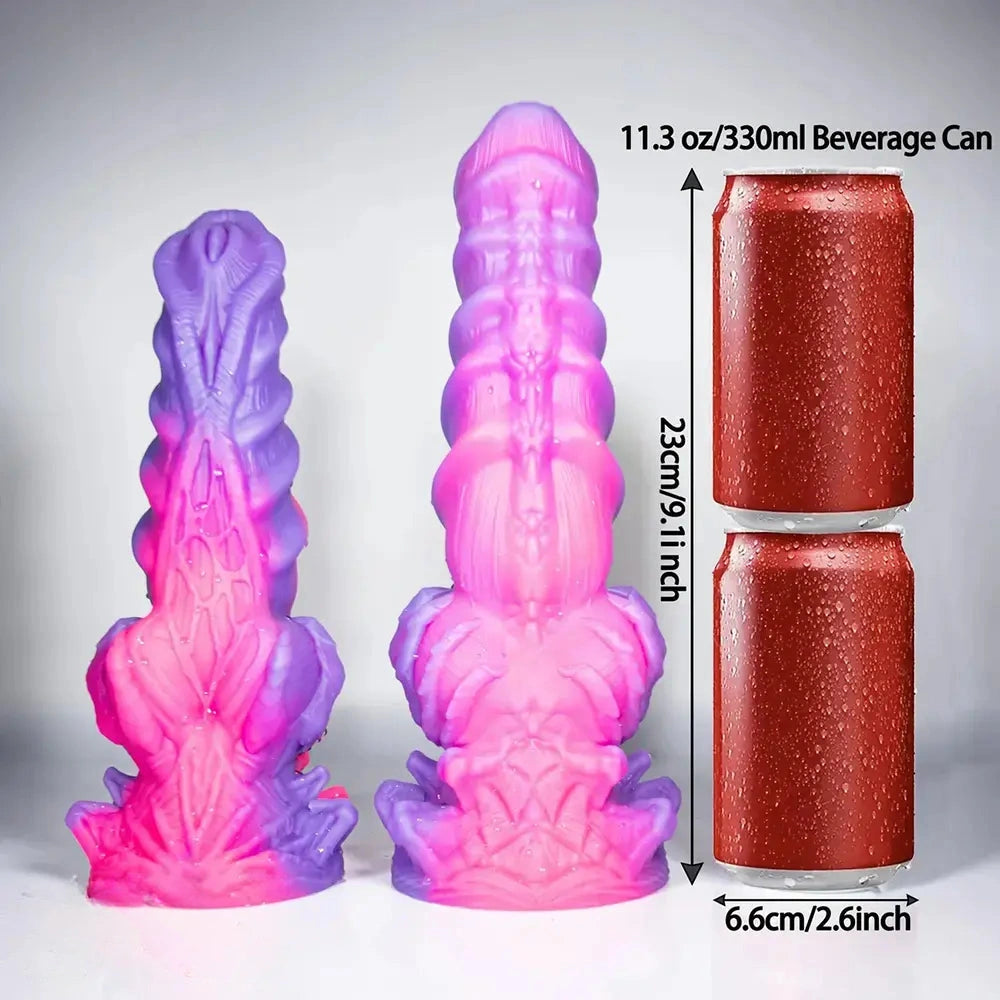 9in 10in Silicone Thick Monster Sex Toy Realistic Dildo For Adults G Spot