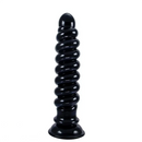9in Anal Dildo With Thread Twists Flexible Spiral Anal Plug Anus Dilator