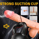 9in Automatic Thrusting Vibrator Realistic Heating Vibrating Dildo