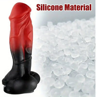 9in Realistic Silicone Soft Wide Big Dildo Sex Toy For Vagina Anal G-spot