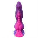 9in Soft Monster Silicone Big Spiked Odd Dildo Prostate Massager For Women
