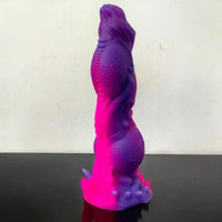 9in Soft Monster Silicone Big Spiked Odd Dildo Prostate Massager For Women