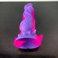 9in Soft Monster Silicone Big Spiked Odd Dildo Prostate Massager For Women
