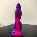 9in Soft Monster Silicone Big Spiked Odd Dildo Prostate Massager For Women