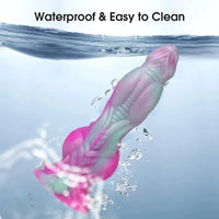 9in Soft Monster Silicone Big Spiked Odd Dildo Prostate Massager For Women