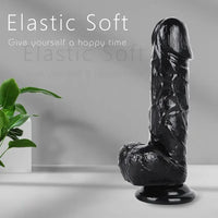 9in Thick Realistic Dildo Wide Dong Giant Big Sex Toy for Enjoyment