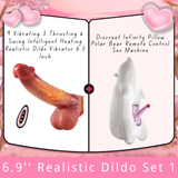 6.3‘’ Realistic Dildo Set 1