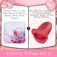 Infinity Pillow Toy Sale Dildo Remote Contol Sex Machine With 1*Dildo 1*Remote