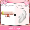 Pencil Desktop Decoration Sucking Vibrator