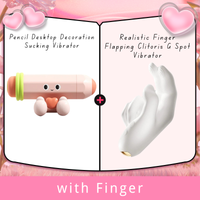 Pencil Desktop Decoration Sucking Vibrator