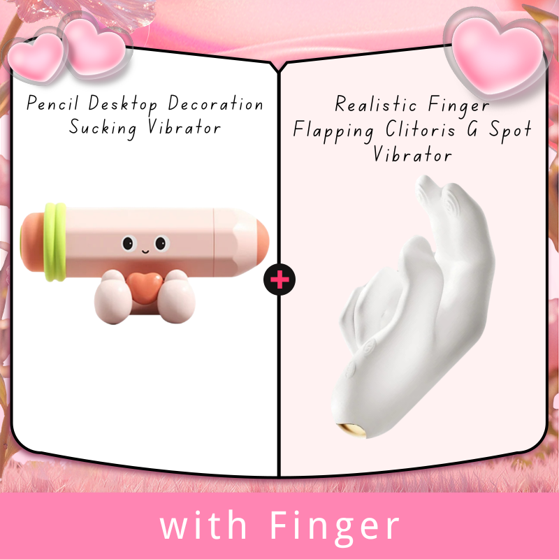 Pencil Desktop Decoration Sucking Vibrator