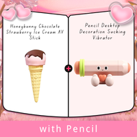 Honeybunny Chocolate Strawberry Ice Cream AV Stick