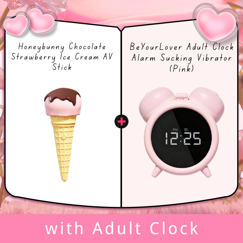 Honeybunny Chocolate Strawberry Ice Cream AV Stick