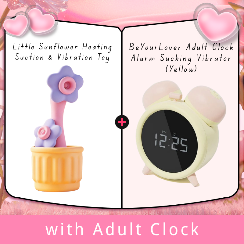 Little Sunflower Heating Suction & Vibration Toy