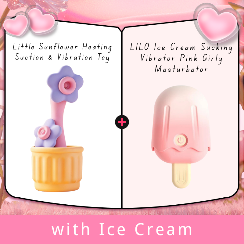 Little Sunflower Heating Suction & Vibration Toy