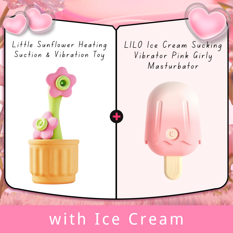 Little Sunflower Heating Suction & Vibration Toy