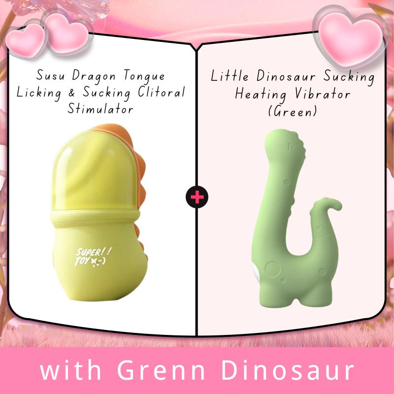 Susu Dragon Tongue Licking & Sucking Clitoral Stimulator