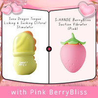 Susu Dragon Tongue Licking & Sucking Clitoral Stimulator