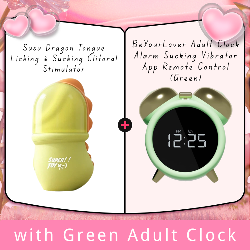 Susu Dragon Tongue Licking & Sucking Clitoral Stimulator