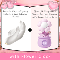 Realistic Finger Flapping Clitoris G Spot Vibrator