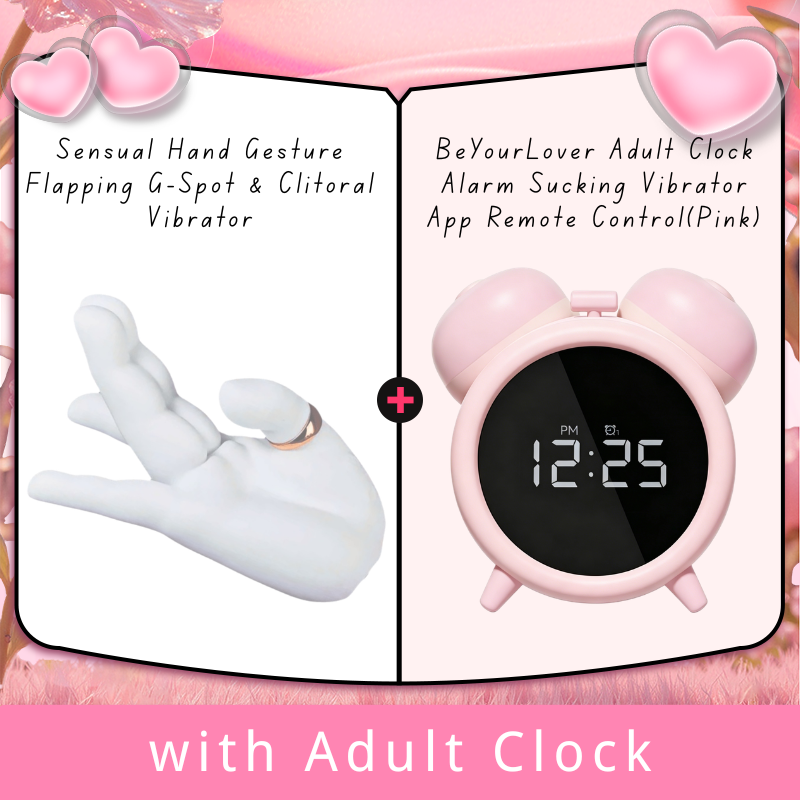 Sensual Hand Gesture Flapping G-Spot & Clitoral Vibrator