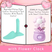 Upgraded Riding-Style Cushion Thrusting G Spot Vibrator With Remote Control