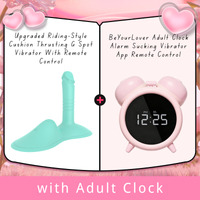 Upgraded Riding-Style Cushion Thrusting G Spot Vibrator With Remote Control