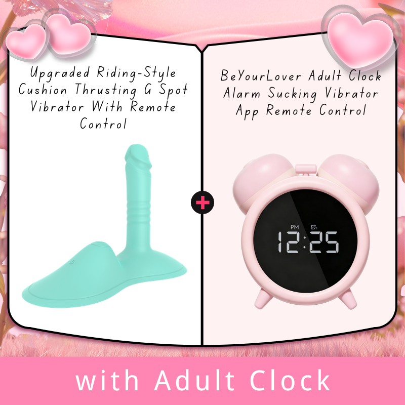 Upgraded Riding-Style Cushion Thrusting G Spot Vibrator With Remote Control