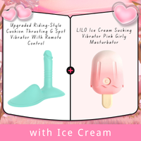 Upgraded Riding-Style Cushion Thrusting G Spot Vibrator With Remote Control