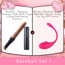 Baseball - Automatic Telescopic Dildo With Tongue Licking And Heating Function