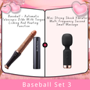 Baseball - Automatic Telescopic Dildo With Tongue Licking And Heating Function