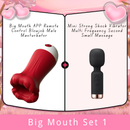 Big Mouth APP Remote Control Blowjob Male Masturbator