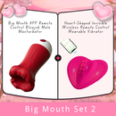 Big Mouth APP Remote Control Blowjob Male Masturbator