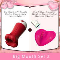 Big Mouth APP Remote Control Blowjob Male Masturbator