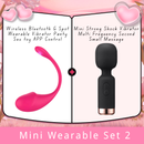 Wireless Bluetooth G Spot Wearable Vibrator Panty Sex toy APP Control