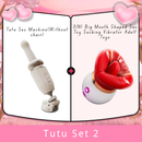 Tutu Sex Cannon Machine With Cushioned Chair