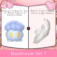 Mushroom Sucking Sex Toys for Women Pleasure 12 Vibration Modes